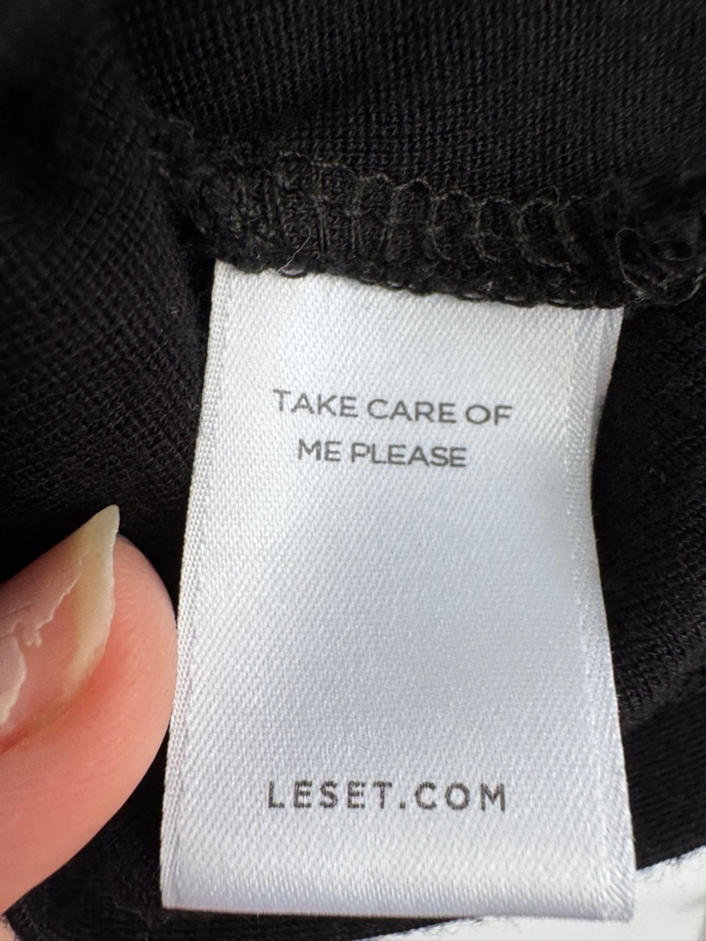 Leset Black Rio Scoop Neck Ribbed Tank Top - - Picture 7 of 8